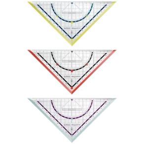 Geometriedreieck Herlitz my.pen, 25 cm, sortiert
