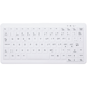 Active Key ClassicClean Medical Keyboard IP68 Mini WL White