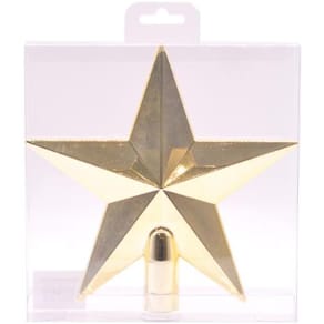 Toppstjärna FESTIVE 20cm guld