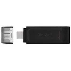 Kingston DataTraveler 70 - USB flash-enhet - 64 GB - USB-C 3.2