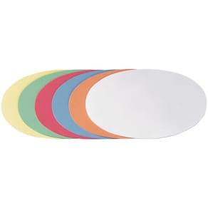 Moderationskarte FRANKEN Oval, sortiert