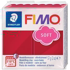 Modelliermasse STAEDTLER FIMO soft, kirschrot