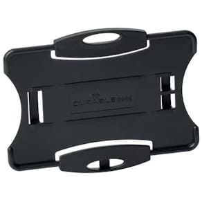 Ausweishalter Durable ECO, 10 St., für 1 Karte, schwarz
