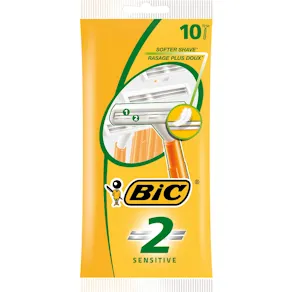 Rakhyvel BIC Sensitive, 2-blad, 10/fp