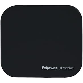 Mauspad Fellowes Microban®, schwarz