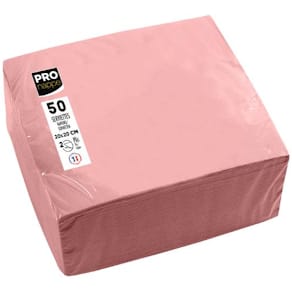 Servetter PRONAPPE 20x20cm rosa 50/fp