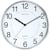 Wanduhr Unilux ARIA, Ø 28,5 cm, metallgrau