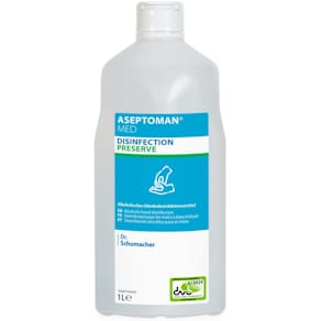 Händedesinfektionsmittel Dr.Schumacher ASEPTOMAN MED, alkoholisch