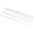 Bindruggen Fellowes, 12 mm, wit, pak van 100 stuks