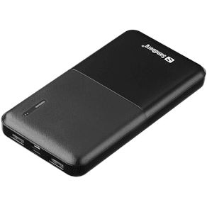 10.000 mAh Saver PowerBank, Black