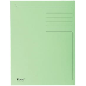 Dossiermap Exacompta Foldyne, 24 x 32 cm, lichtgroen, doos 50 st.