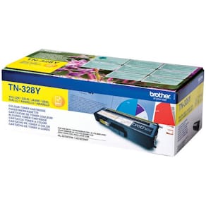 Toner BROTHER TN328Y 6K gul