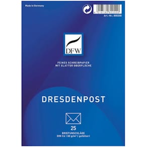 Briefumschlag DFW DresdenPost, C6