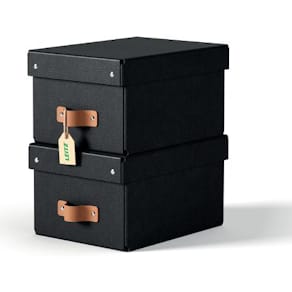 Förvaringslåda Leitz Puro 7L svart 2/fp