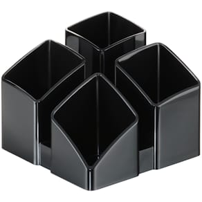 Schreibtischköcher HAN Scala 17450-13, schwarz, 4 Fächer