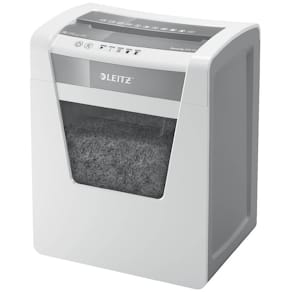 Aktenvernichter Leitz IQ P5, grau/weiß