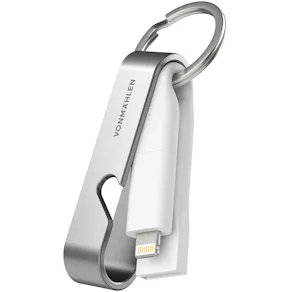 High Six - The 6-In-1 Charging Cable, Silver/White