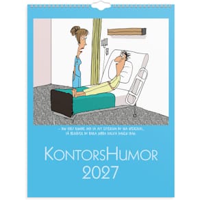 Burde Väggkalender Kontorshumor 2027