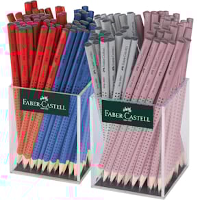 Bleistift Faber-Castell Grip 2001 B, sortiert