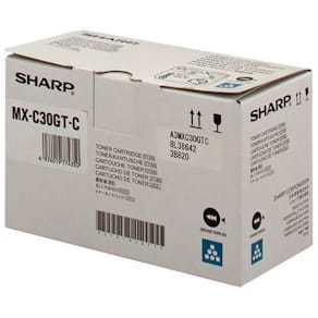 Toner SHARP MXC30GTC 6K cyan