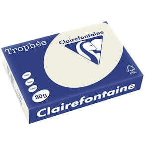 Gekleurd papier Clairefontaine Trophée, A4, 80 g, 500 vel
