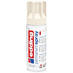 Spraylack edding 5200 Permanentspray, cremeweiß, matt, 200 ml