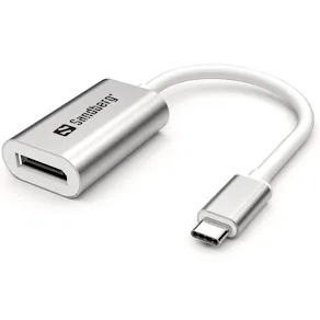 USB-C to DisplayPort Link, Silver