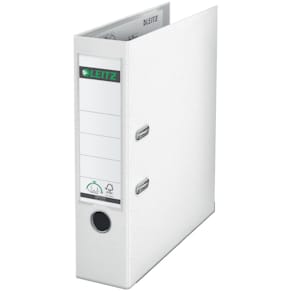 Ordner Leitz Plastik A4 8 cm, weiß