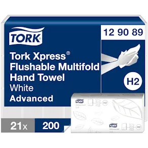Pappershandduk TORK Xpress Advanced H2, spolbar, 4200/FP