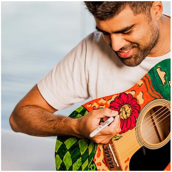 Merkepenn SHARPIE F blå 12st