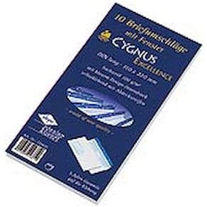 Briefhülle Cygnus Excellence 30002391, DIN Lang, haftklebend, mit