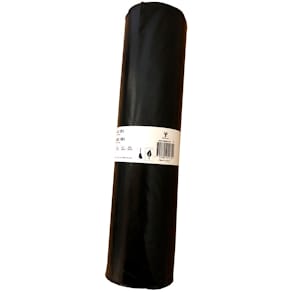 Plastsäck LD Mono 125L 60my svart 25/rl