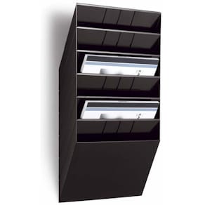 Kontortilbehør Durable sort, karton, 96 stk