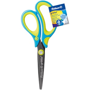 Schulschere Pelikan griffix, rechts, 15 cm, blau