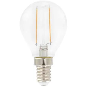 LED-lampa Klot E14 Klar 2W 200lm