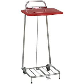 Sopsäckställ 125L, med lock och pedal