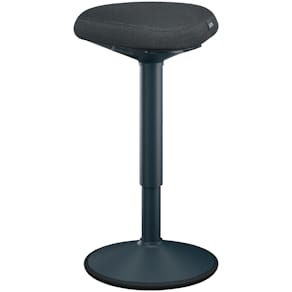 Ståstol Leitz aktiv, vippefod og højdejusterbar, grå, 1 stk