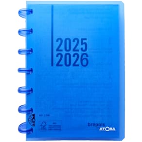 Schoolagenda Atoma, 110 x 170 mm, 1 dag per pagina, 2025-2026