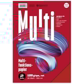 Kopierpapier STAUFEN STYLE, A4, 120 g/m², 35 Blatt, rot