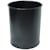 Papiermand Durable, metaal, rond, 15 l, zwart
