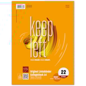 Collegeblock Ursus Style, A4, 80 Blatt, kariert