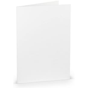 Faltkarte Rössler Paperado, B6 HD, weiß