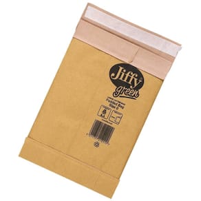 Papierpolstertasche Jiffy 0, 150 x 229 mm, braun