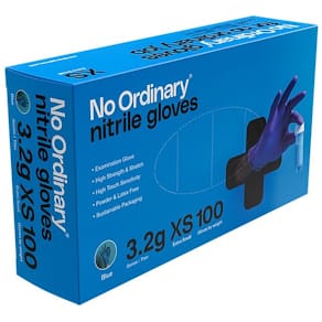 Nitrilhandske NO ORDINARY XS 100/fp