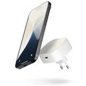 ZENS - Trådlöst laddningsstativ/nätadapter - 18 Watt (USB-C)