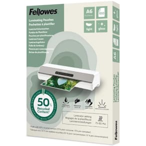 Laminat FELLOWES A6 Light 100/fp