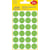 Etiketten Avery, rond, 18 mm, lichtgroen, 96 stuks