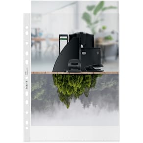 Ficka Leitz Recycle A4 klar präglad 25