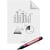Flipchartfolie Legamaster Magic-Chart, 60 x 80 cm, wit, geruit, 1