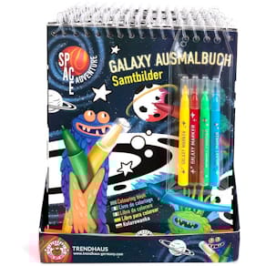 Malbuch TRENDHAUS Galaxy, mit Stiften
